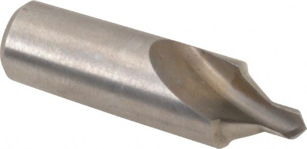 Combo Drill & Countersink: #15, 7/16" Body Dia, High Speed Steel