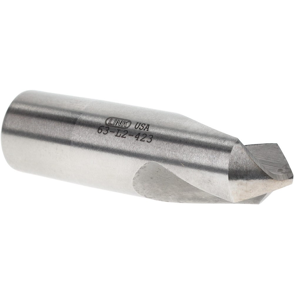 Spotting Drill: 5/8" Dia, 90 ° Point, 2-1/4" OAL, High Speed Steel