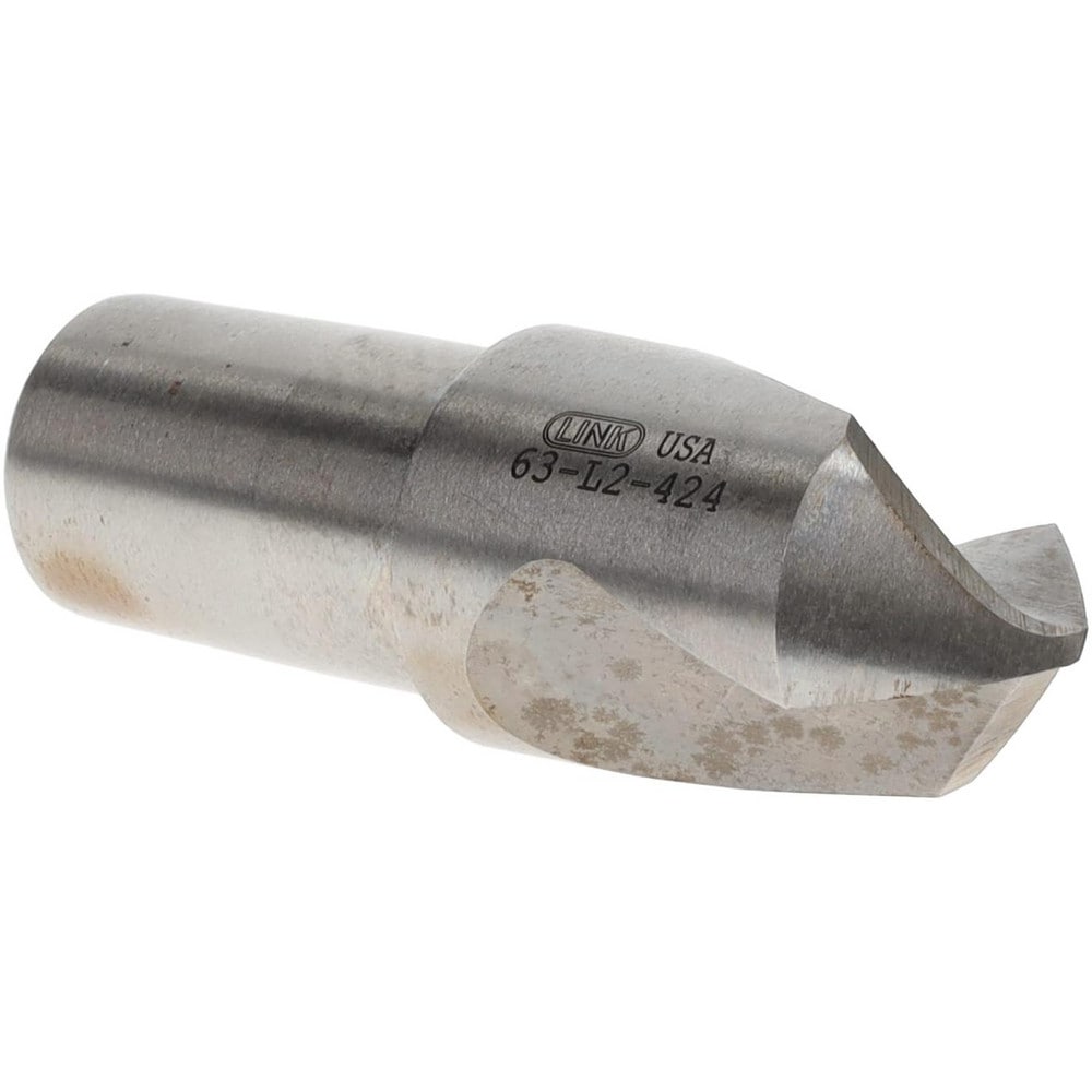 Spotting Drill: 3/4" Dia, 90 ° Point, 2-1/4" OAL, High Speed Steel