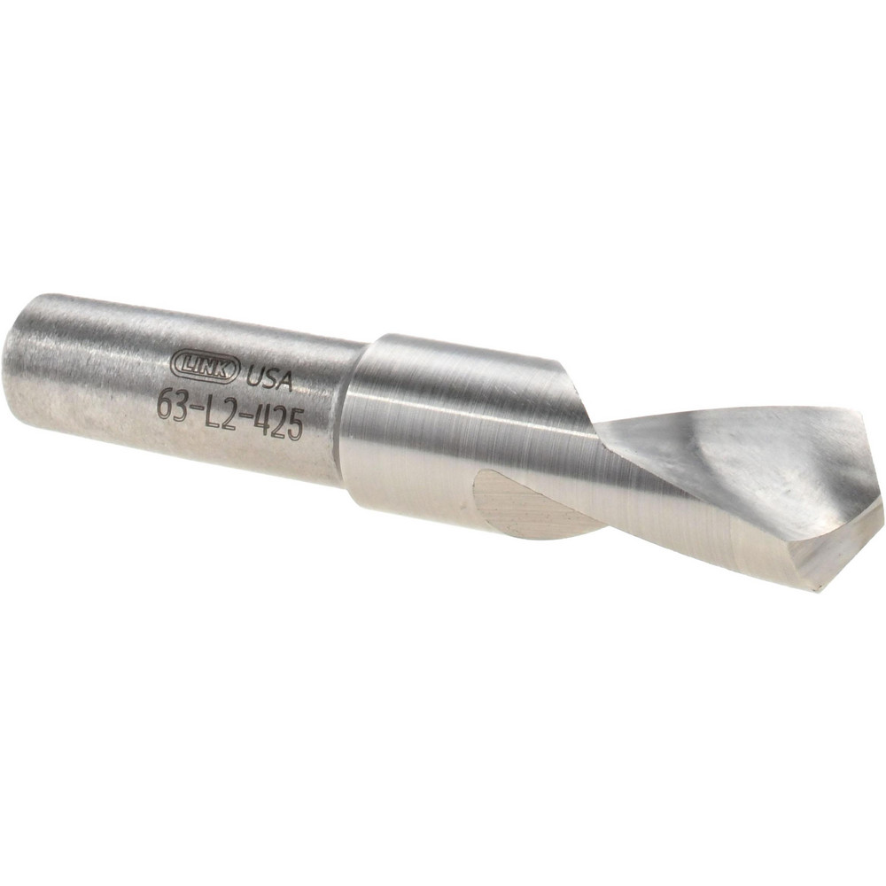 Spotting Drill: 3/8" Dia, 120 ° Point, 2" OAL, High Speed Steel