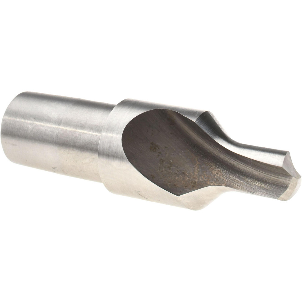 High-Speed Steel Combination Drill Countersink - 4 Long Plain Type, 4 Size, Bright Finish