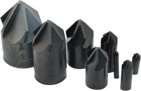 M.A.FORD 6 Flute Countersink Sets 6 Tool Material High Speed Steel Included Angle 120/° No of Flutes