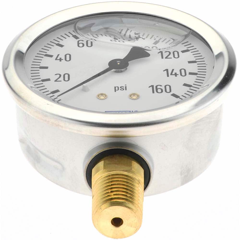 Details about   Wika 2-1/2" Dial 1/4 Thread 0-15 Scale Range Pressure Gauge 