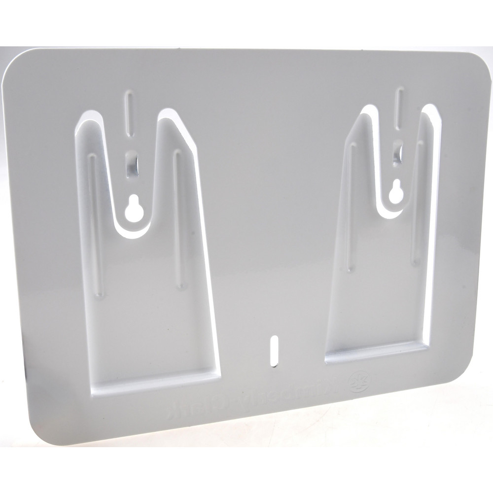 Access Wall Mounted Wiper Dispenser for WypAll Wipes, White & Steel, Mount Anywhere, Holds Brag & Pop Up Boxes, 10.8" x 0.65" x 8" (Qty 10) - 8" High x 10.8" Wide 0.65" Deep, For Pop-Up Wipe Boxes