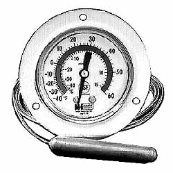 Weiss Instruments - 3-1/2 Inch, 40 to 240°F, Stainless Steel, Vapor  Actuated Dial Thermometer - 56462070 - MSC Industrial Supply