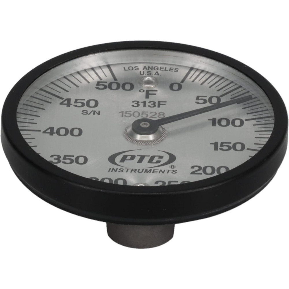 500°F, 2 Inch Dial Diameter, Dual Magnet Mount Thermometer