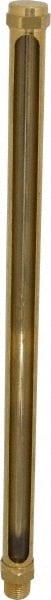 LDI Industries G325-3 12-1/2 Inch Long Sight, 3/8 Inch Thread Size, Buna-N Seal Straight to Male Thread, Vented Oil-Level Indicators and Gauge Image