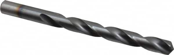 Chicago-Latrobe 43629 Jobber Length Drill Bit: 0.4531" Dia, 135 °, High Speed Steel 