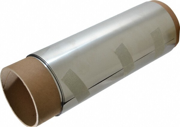 321 Stainless Steel Tool Wrap: 10" Wide, 0.002" Thick, 25' Long, 1,800 ° F Max