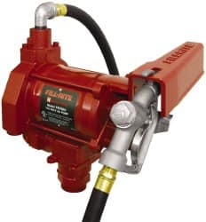 Tuthill FR700V 20 GPM, 3/4" Hose Diam, AC Tank Pump with Manual Nozzle 