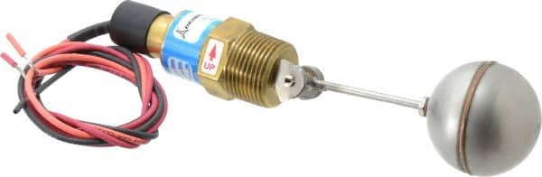 Thomas Products Ltd. 4100-24221 1" Thread, 900 Max psi, 300°F Max, Liquid Level Side Mounted Float Switches 