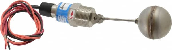 Thomas Products Ltd. 4100-24222 1" Thread, 900 Max psi, 300°F Max, Liquid Level Side Mounted Float Switches 
