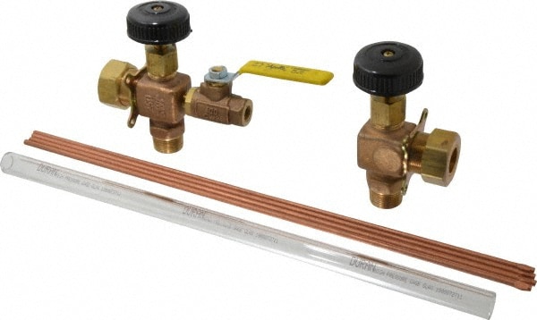 Conbraco 24-354-00 400 psi Working Pressure, 250 Max psi, Bronze Liquid Level Gage Glass 