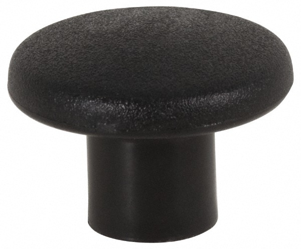 Push-Pull Knobs; Knob Material: Polypropylene ; Mount Type: Female Insert ; Hole Size: 1/4-20 ; Hole Depth: 0.5 ; Overall Height: 1.16