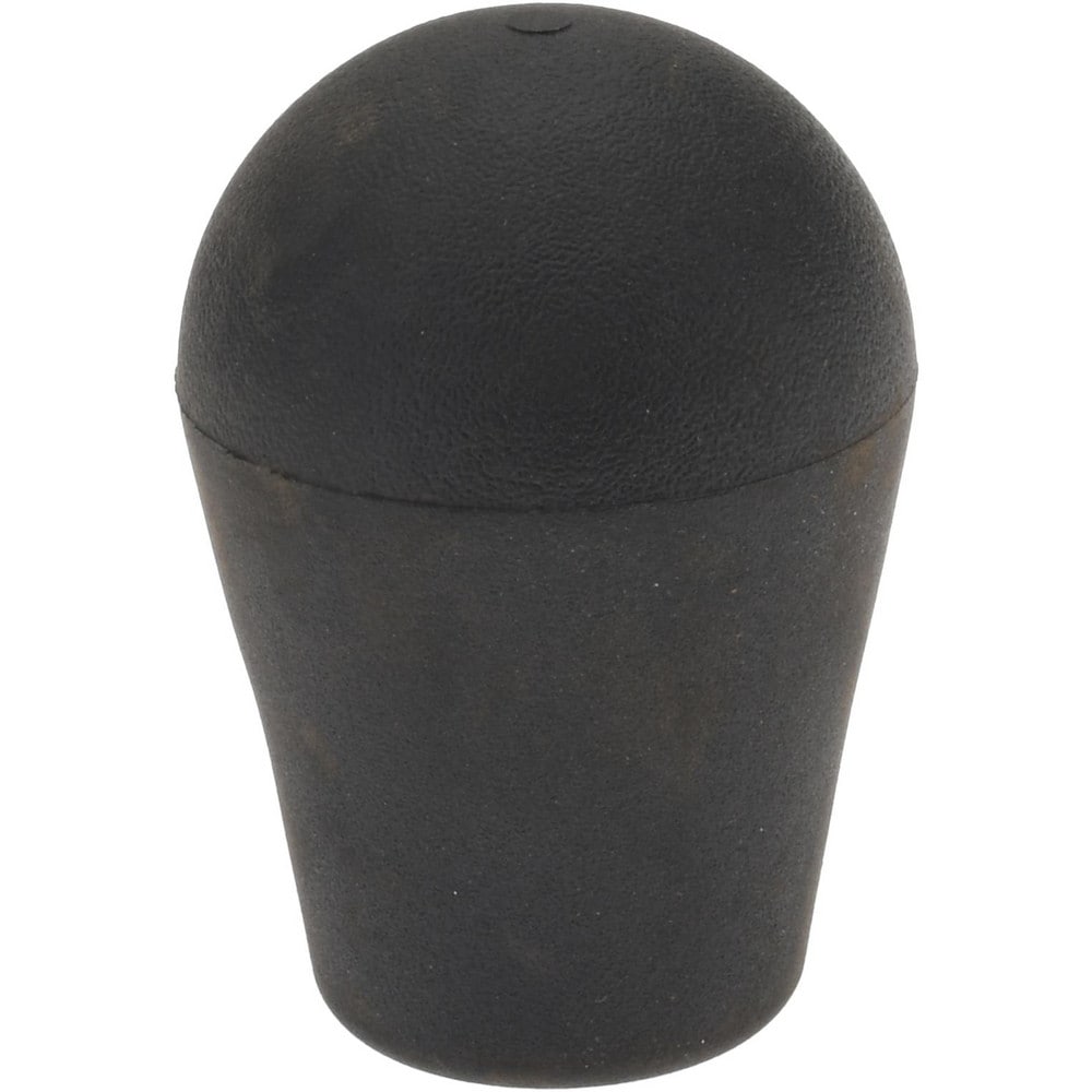 1/4-20, 1/4-28, 5/16-18, 5/16-24, M6, M8 Hole, 0.71" Deep Hole, TPE Overmolded Soft Touch, Self Fixing Hole Tapered Knob