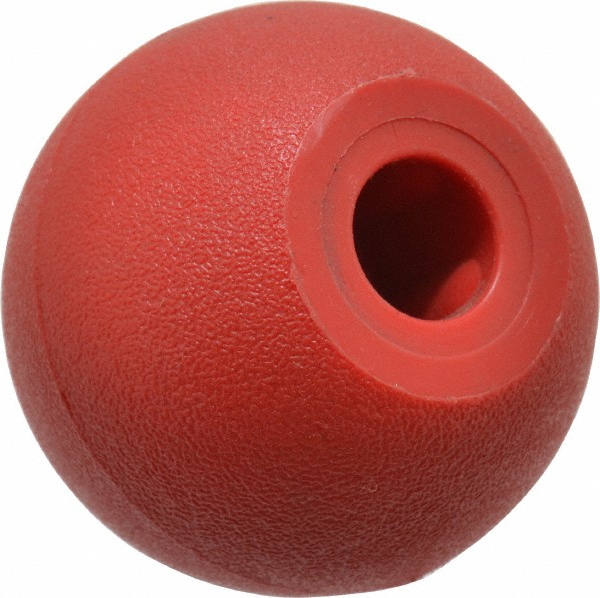 Gibraltar 1.38" Diam, 1.28" High, Plastic Ball Knob 56512379 MSC