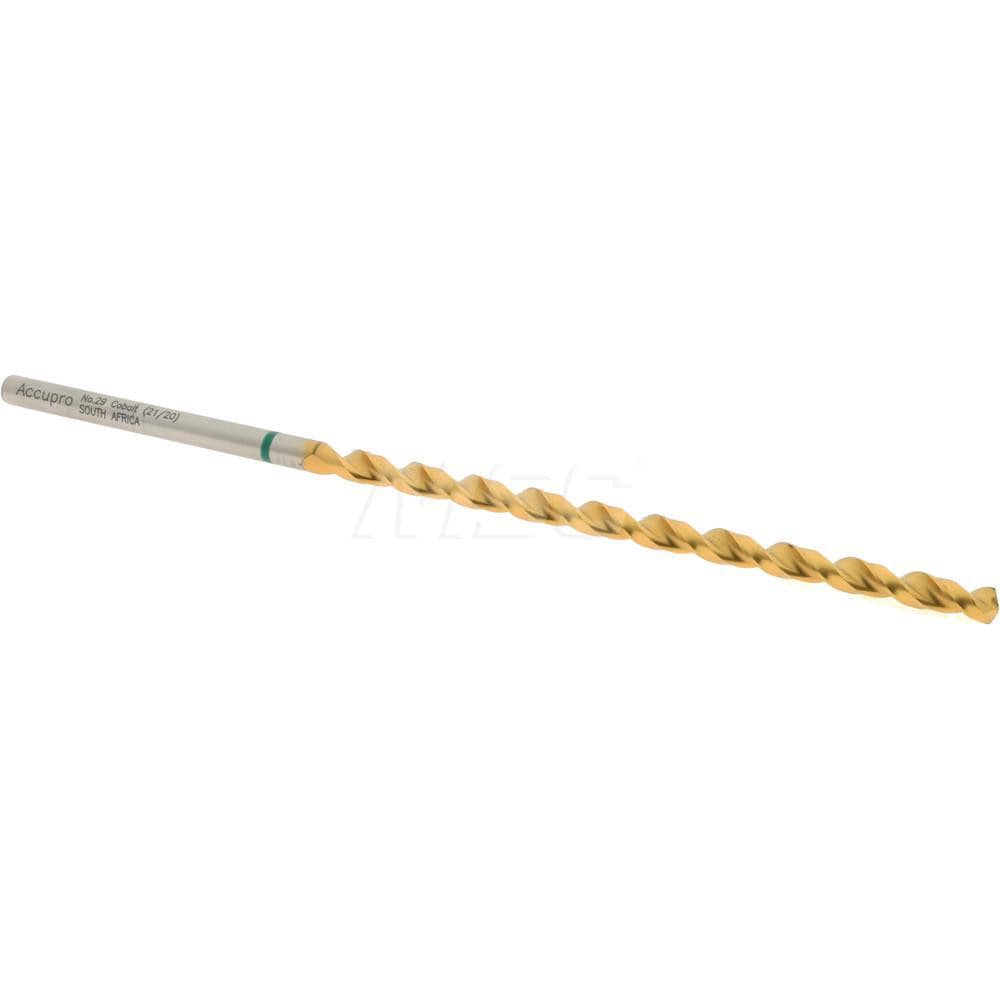 Taper Length Drill Bit: 0.1360" Dia, 130 °
