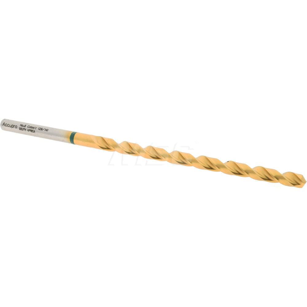 Taper Length Drill Bit: 0.1990" Dia, 130 °