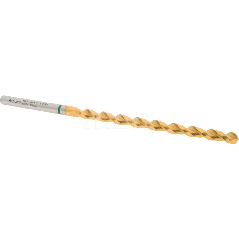 Taper Length Drill Bit: 0.2055" Dia, 130 °