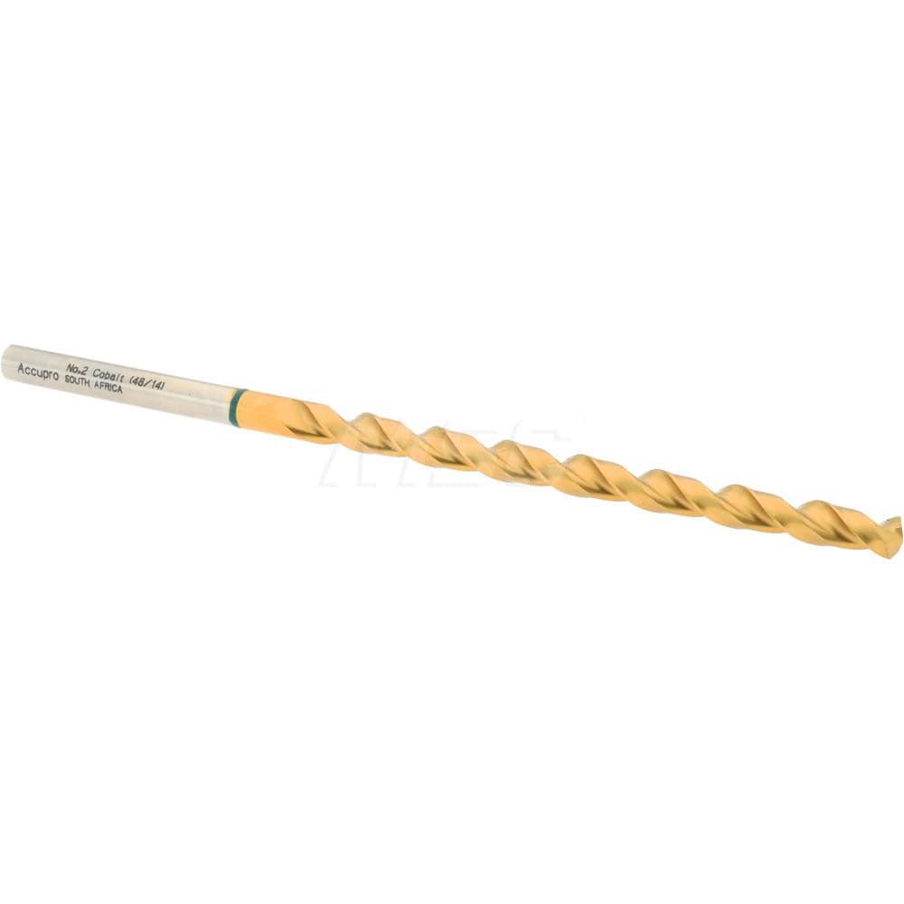 Accupro 1GL0561-AC Taper Length Drill Bit: 0.2210" Dia, 130 ° 