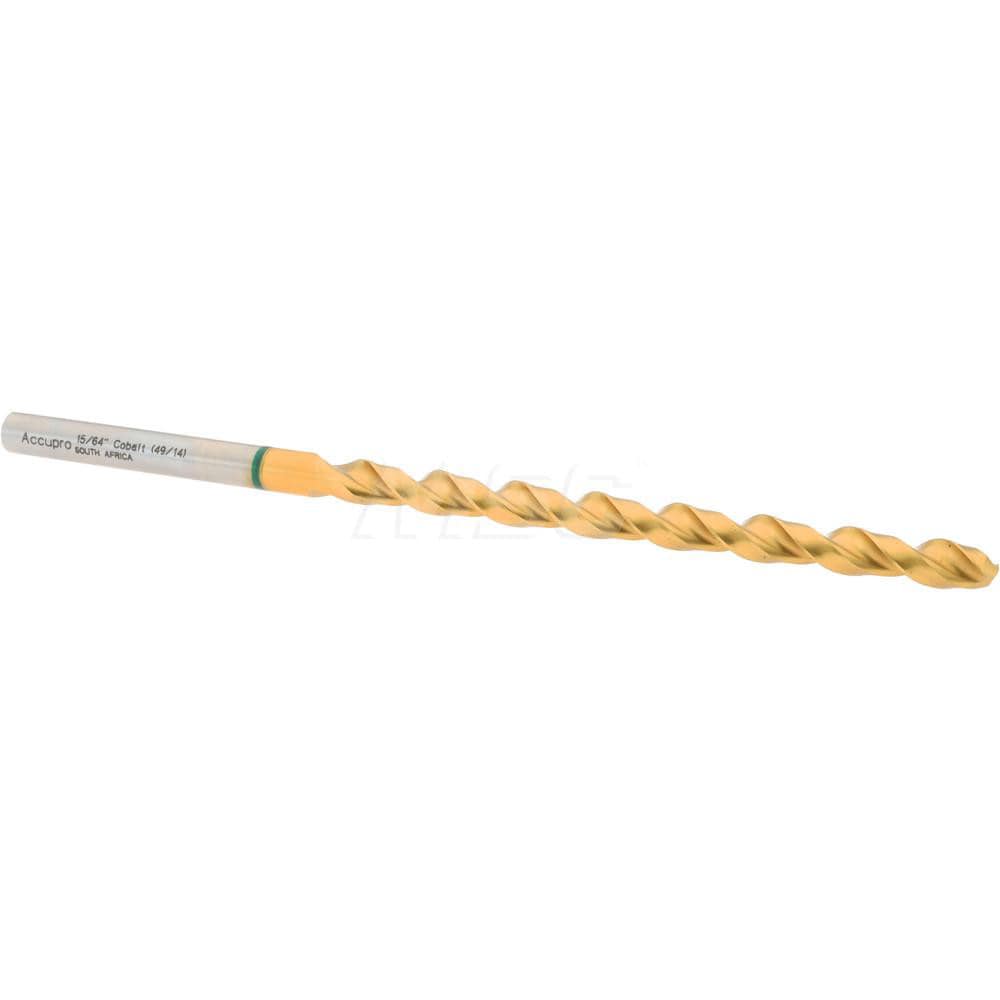 Accupro 1GL0595-AC Taper Length Drill Bit: 0.2344" Dia, 130 ° 