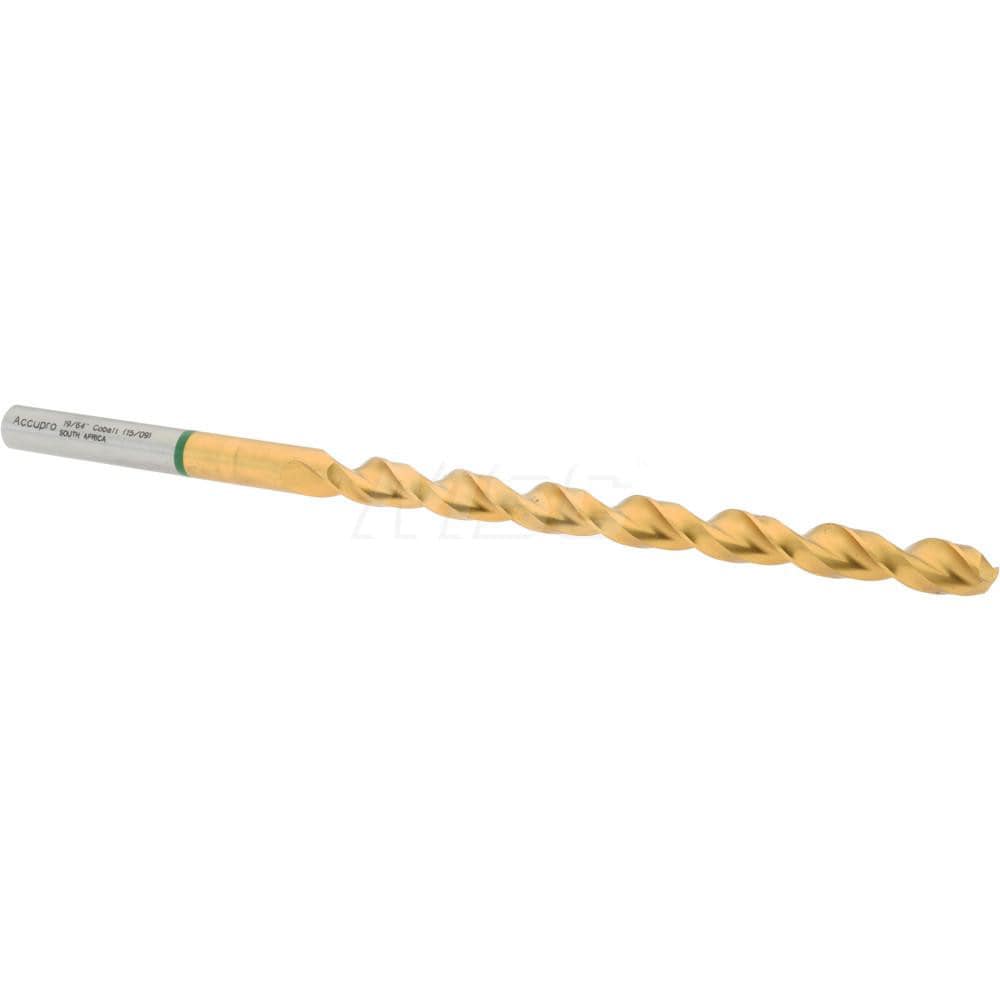 Accupro 1GL0754-AC Taper Length Drill Bit: 0.2969" Dia, 135 ° 