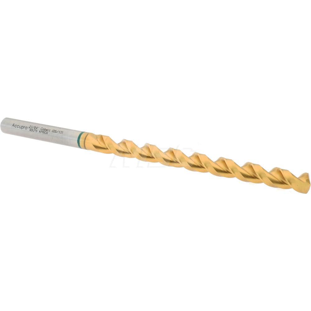 Accupro 1GL0833-AC Taper Length Drill Bit: 0.3281" Dia, 130 ° 