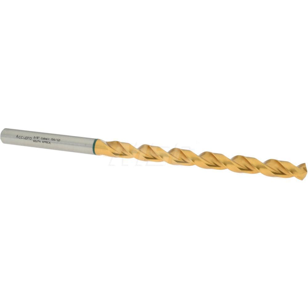 Accupro 1GL0953-AC Taper Length Drill Bit: 0.3750" Dia, 130 ° 