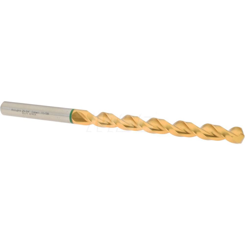 Accupro 1GL1151-AC Taper Length Drill Bit: 0.4531" Dia, 130 ° 