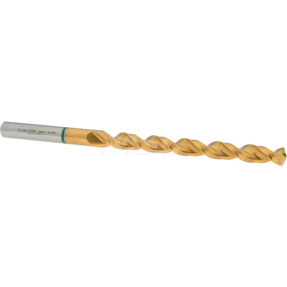 Accupro 1GL1191-AC Taper Length Drill Bit: 0.4688" Dia, 130 ° 