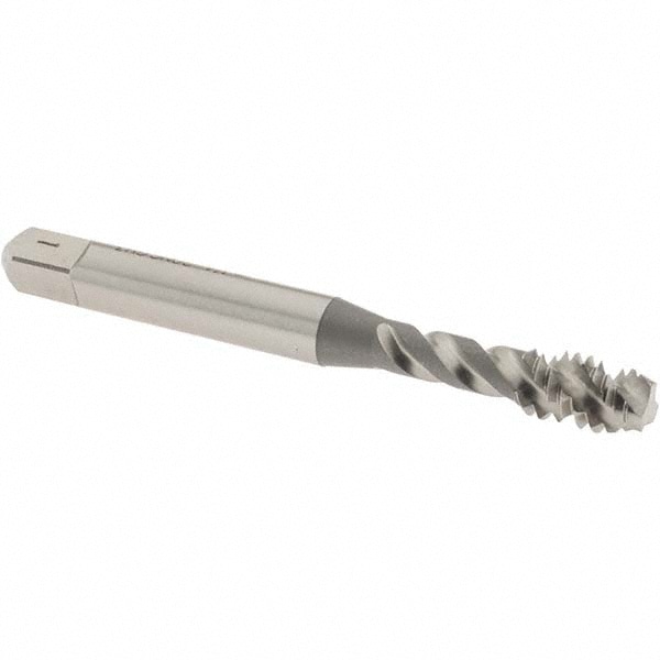 OSG 2930000 Spiral Flute Tap: 1/4-20, UNC, 3 Flute, Modified Bottoming, 3B Class of Fit, Vanadium High Speed Steel, Bright/Uncoated Image