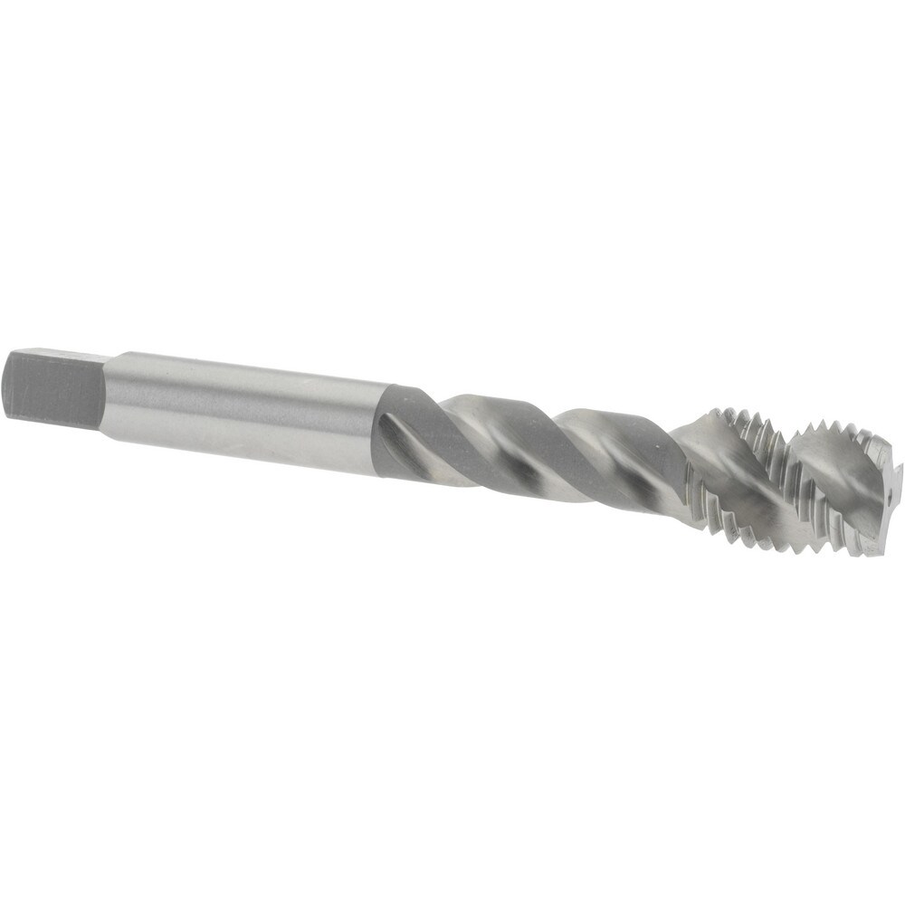 Spiral Flute Tap:  UNF,  3 Flute,  Modified Bottoming,  Vanadium High-Speed Steel,  Bright Finish