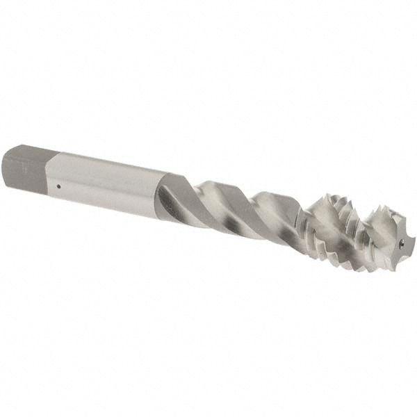 OSG 2932400 Spiral Flute Tap: 1/2-13, UNC, 3 Flute, Modified Bottoming, 3B Class of Fit, Vanadium High Speed Steel, Bright/Uncoated Image