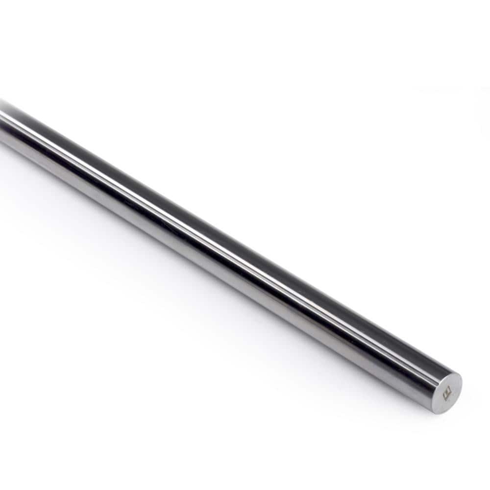 Round Linear Shafting: 0.25" Dia, 6" OAL, Steel