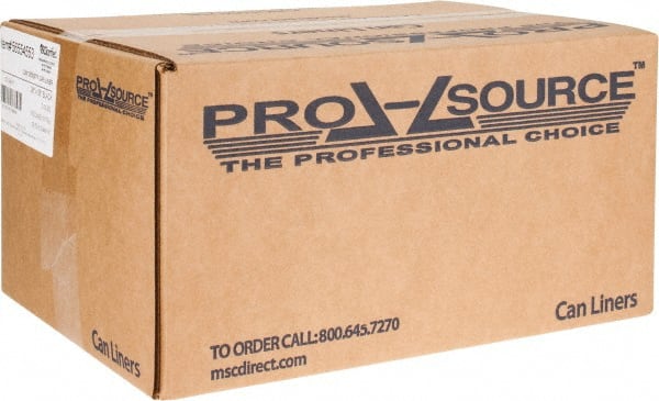 PRO-SOURCE PSRM6161 Trash Bag: 60 gal, 2 mil, Pack of (100) 