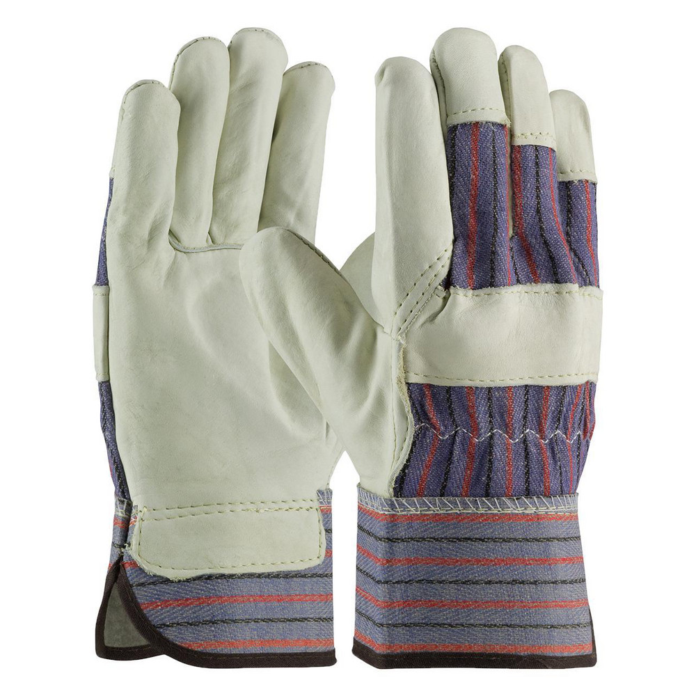 General Purpose Work Gloves: Medium, Cowhide
