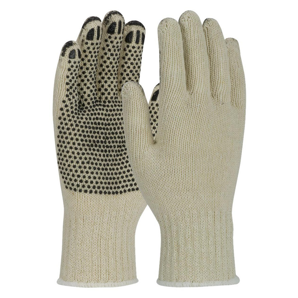 General Purpose Work Gloves: Large, Polyvinylchloride Coated, Cotton & Polyester