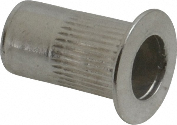 #8-32, 0.08 to 0.13" Grip, 17/64" Drill, Aluminum Standard Rivet Nut