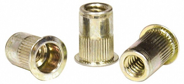 #6-32, 0.08 to 0.13" Grip, Steel Standard Rivet Nut
