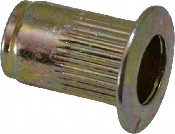 #6-32, 0.02 to 0.08" Grip, Steel Standard Rivet Nut