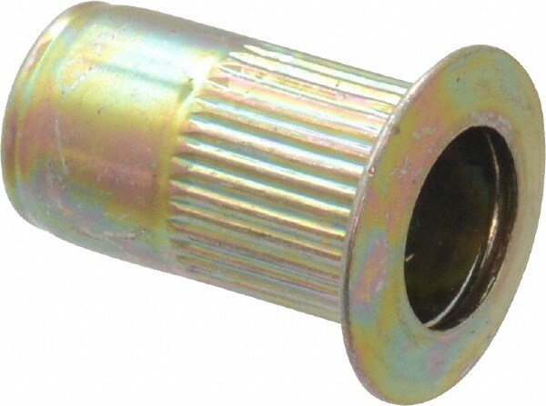 #8-32, 0.08 to 0.13" Grip, Steel Standard Rivet Nut
