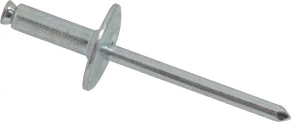 RivetKing® - Flush on Both Sides Blind Rivet: Size 8-18, Dome Head, Steel  Body, Steel Mandrel - 56587967 - MSC Industrial Supply