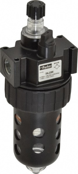 Parker 06L22BE Intermediate Compressed Air Lubricator: 3/8" Port, NPT Ends, 60 CFM Image