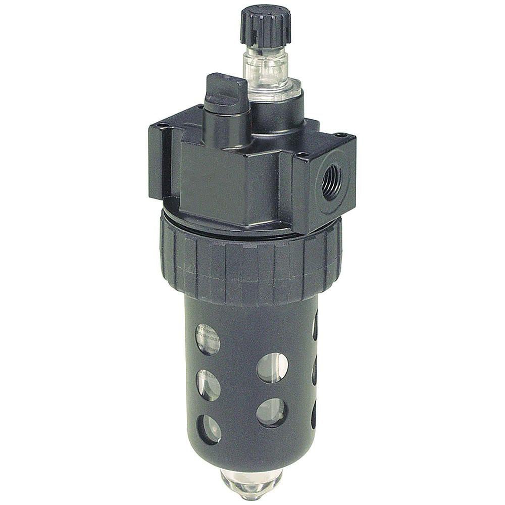 Parker 06L32BE Intermediate Compressed Air Lubricator: 1/2" Port, NPT Ends, 90 CFM Image