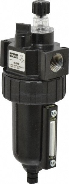 Parker 06L34BE Intermediate Compressed Air Lubricator: 1/2" Port, NPT Ends, 90 CFM Image