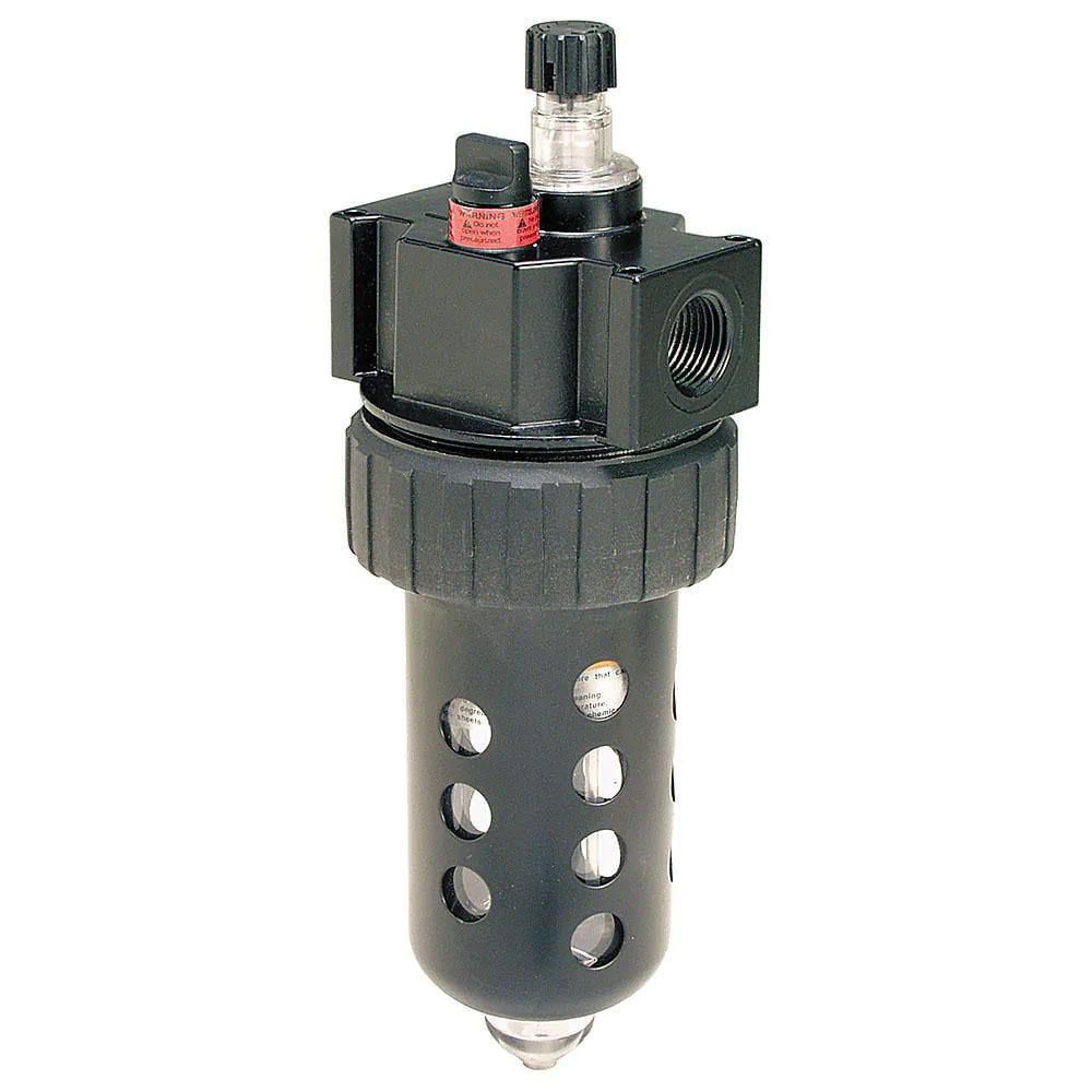 Parker 07L32BE Standard Compressed Air Lubricator: 1/2" Port, NPT Ends, 90 CFM Image