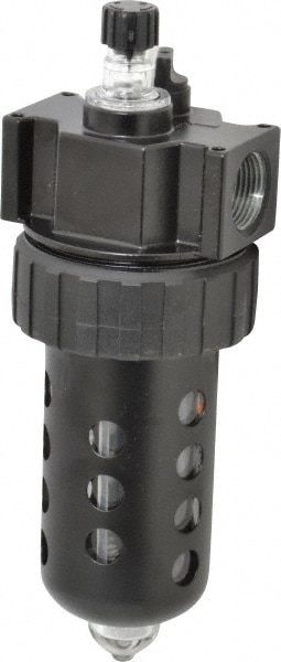 Standard Compressed Air Lubricator: 3/4" Port, NPT Ends, 90 CFM