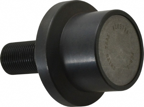 Flanged Cam Follower: 2" Roller Length, 2" Stud Length