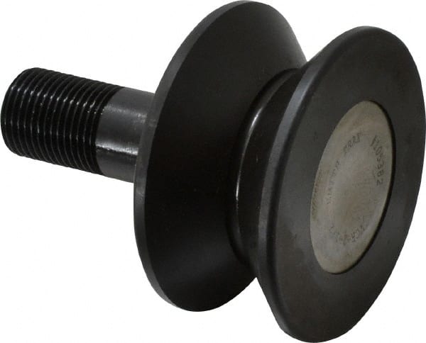 Accurate Bushing | Smith Bearing® V-Groove Cam Follower: 2-1/2 Roller Dia, 1.3125