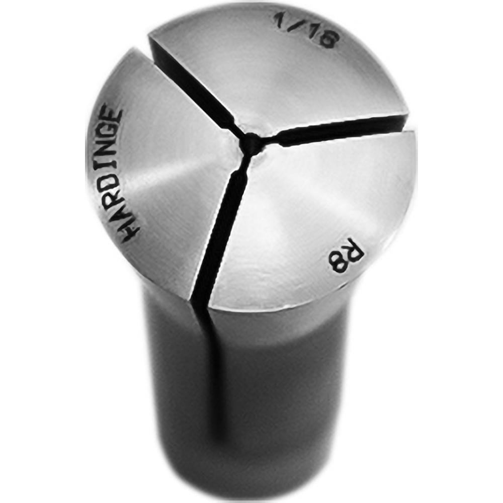 Hardinge R8 Collets; Collet Size (Inch) 1/16; Material Steel